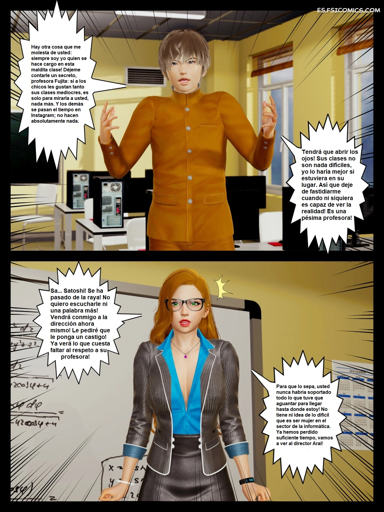 profesora sexy hevn 016 - FSI Comics