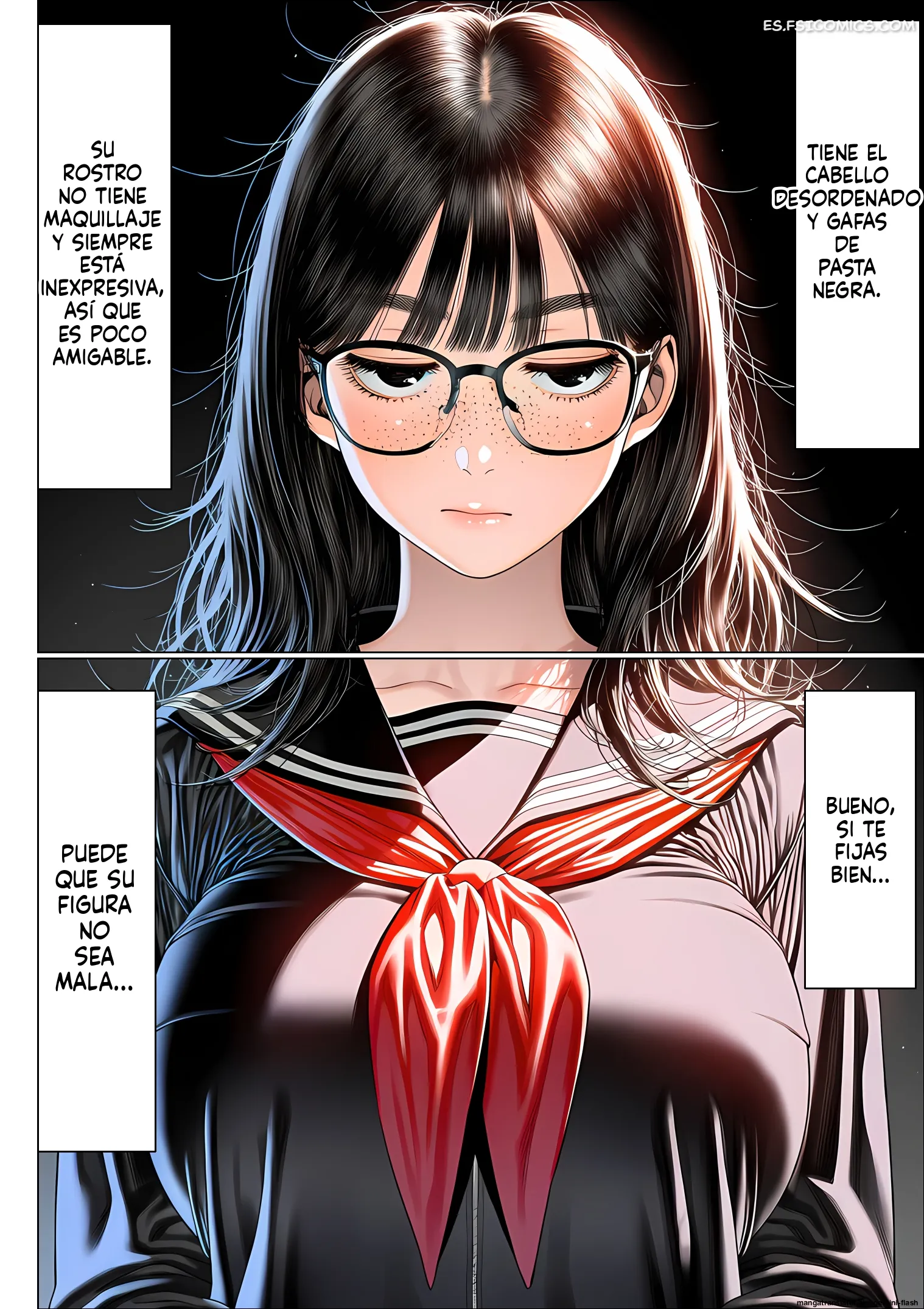 que pasa si le haces una falsa declaracion de amor a una chica comun y poco atractiva solo por pura diversion mtl 003 - FSI Comics