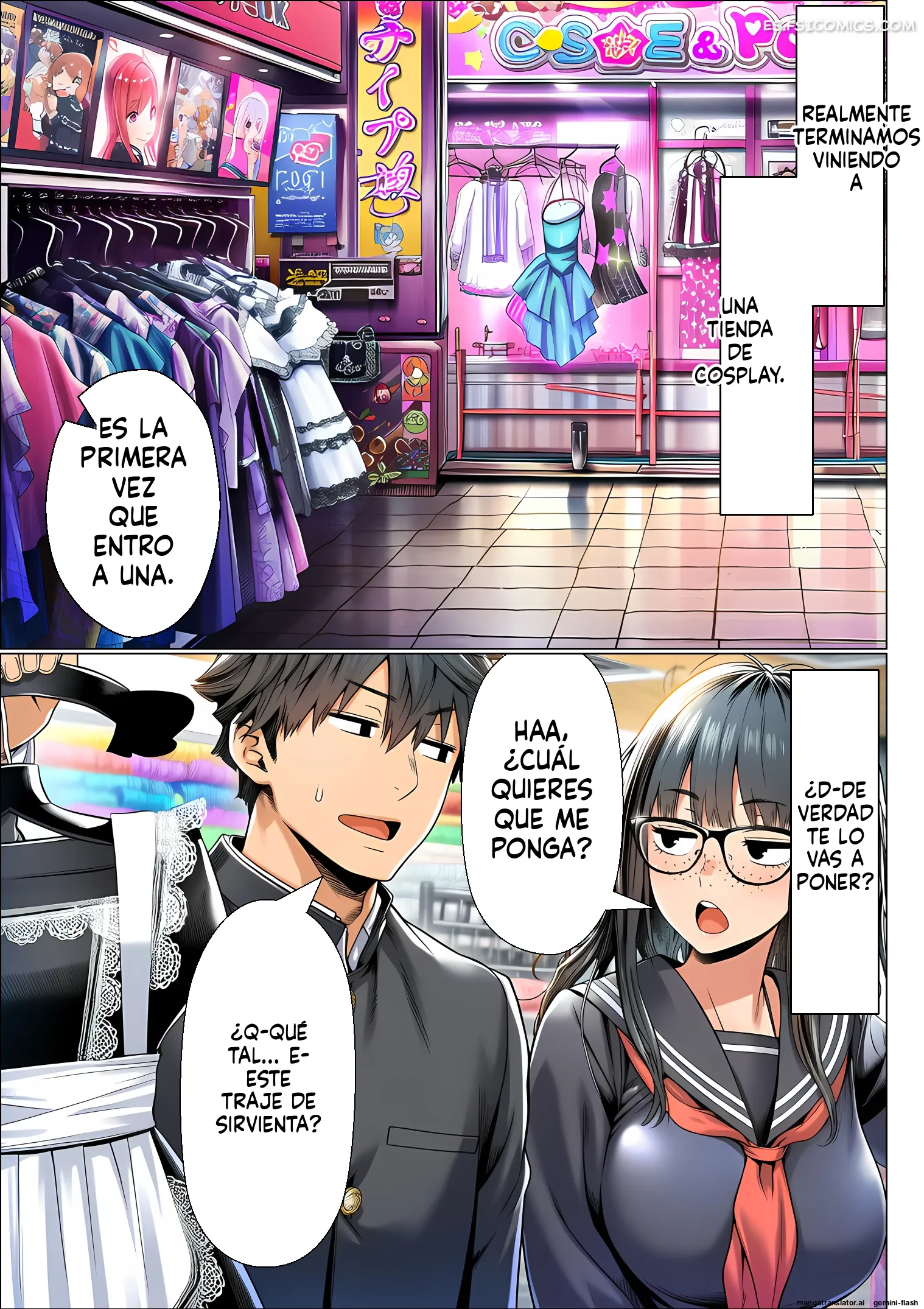 que pasa si le haces una falsa declaracion de amor a una chica comun y poco atractiva solo por pura diversion mtl 014 - FSI Comics