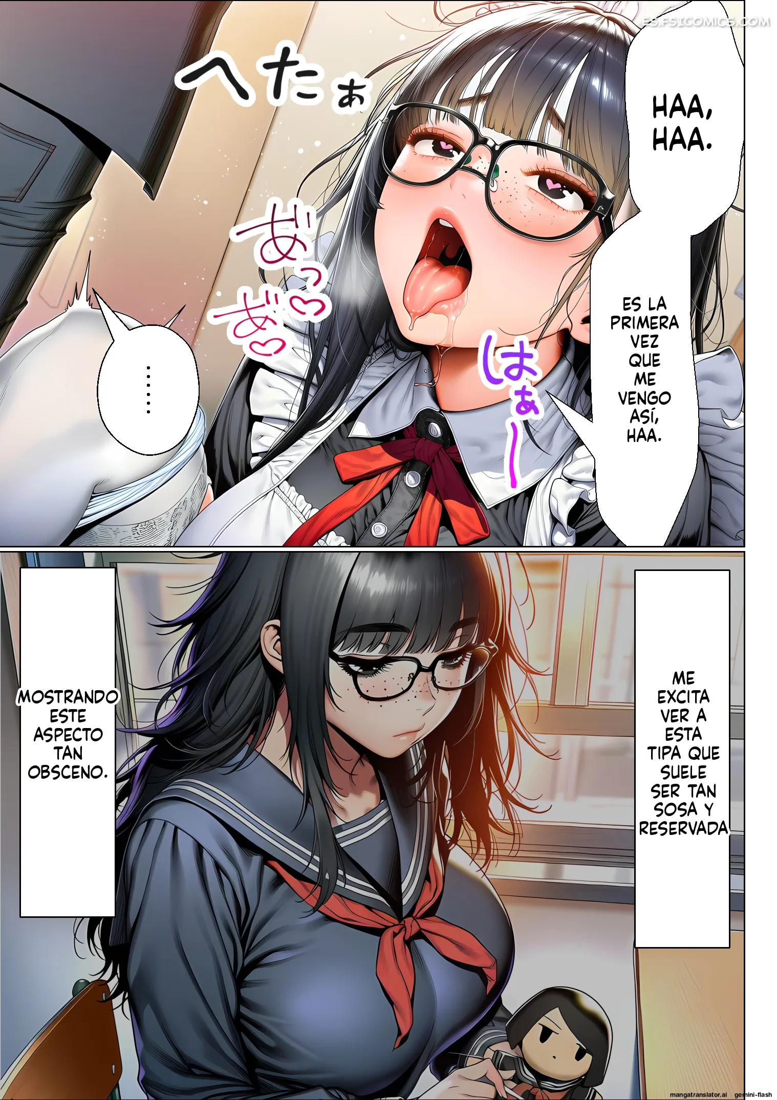 que pasa si le haces una falsa declaracion de amor a una chica comun y poco atractiva solo por pura diversion mtl 030 - FSI Comics