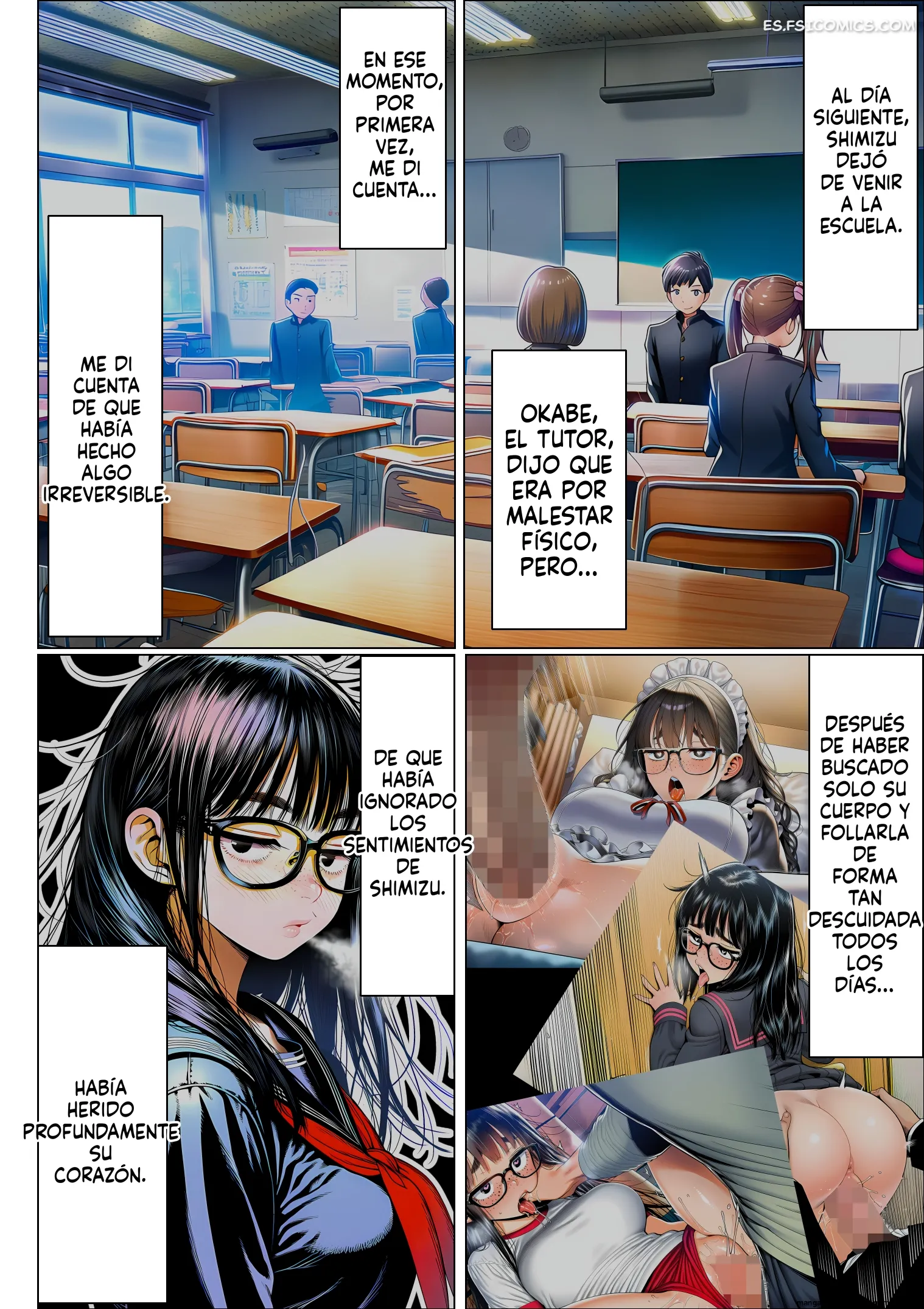 que pasa si le haces una falsa declaracion de amor a una chica comun y poco atractiva solo por pura diversion mtl 059 - FSI Comics
