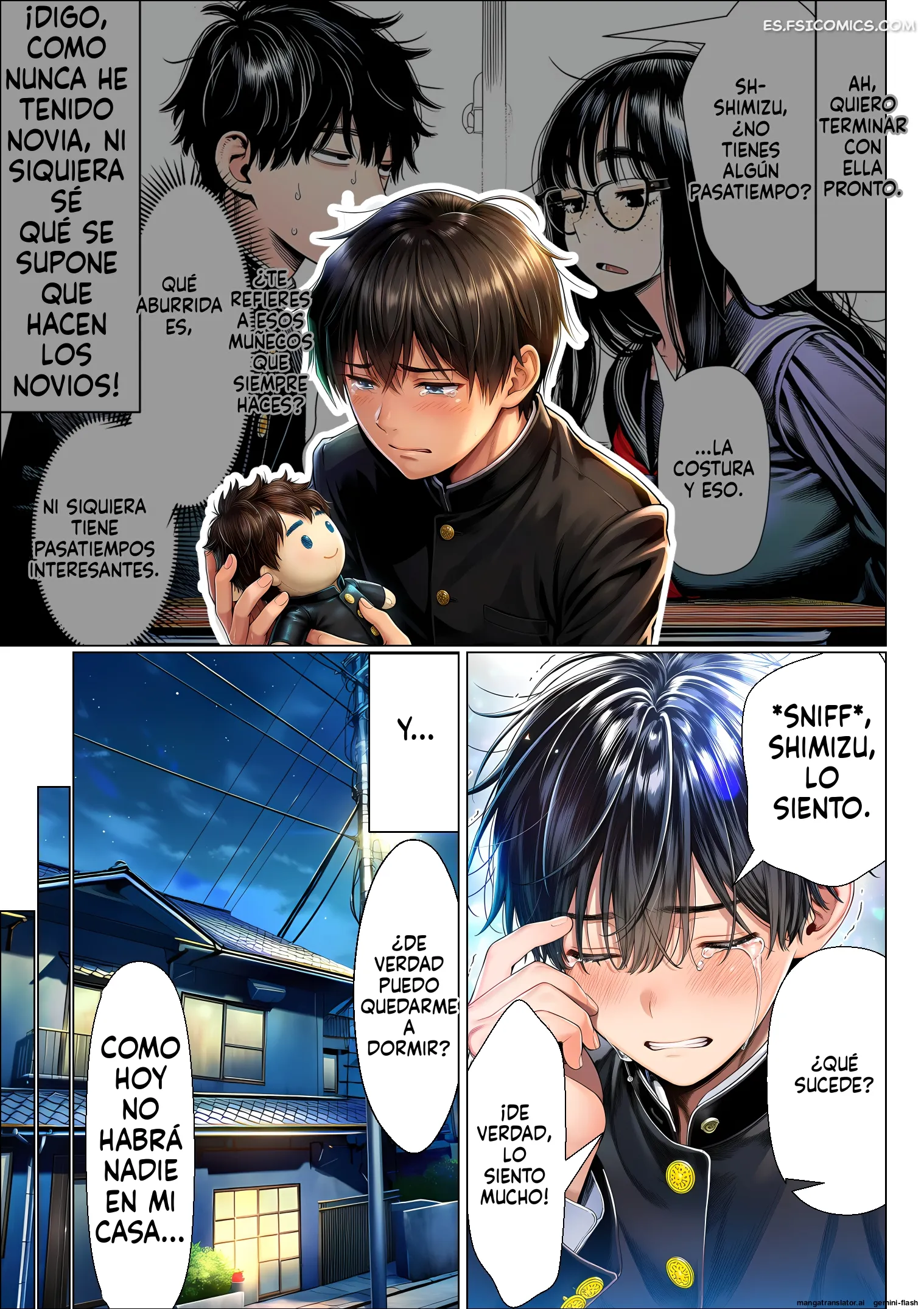 que pasa si le haces una falsa declaracion de amor a una chica comun y poco atractiva solo por pura diversion mtl 064 - FSI Comics