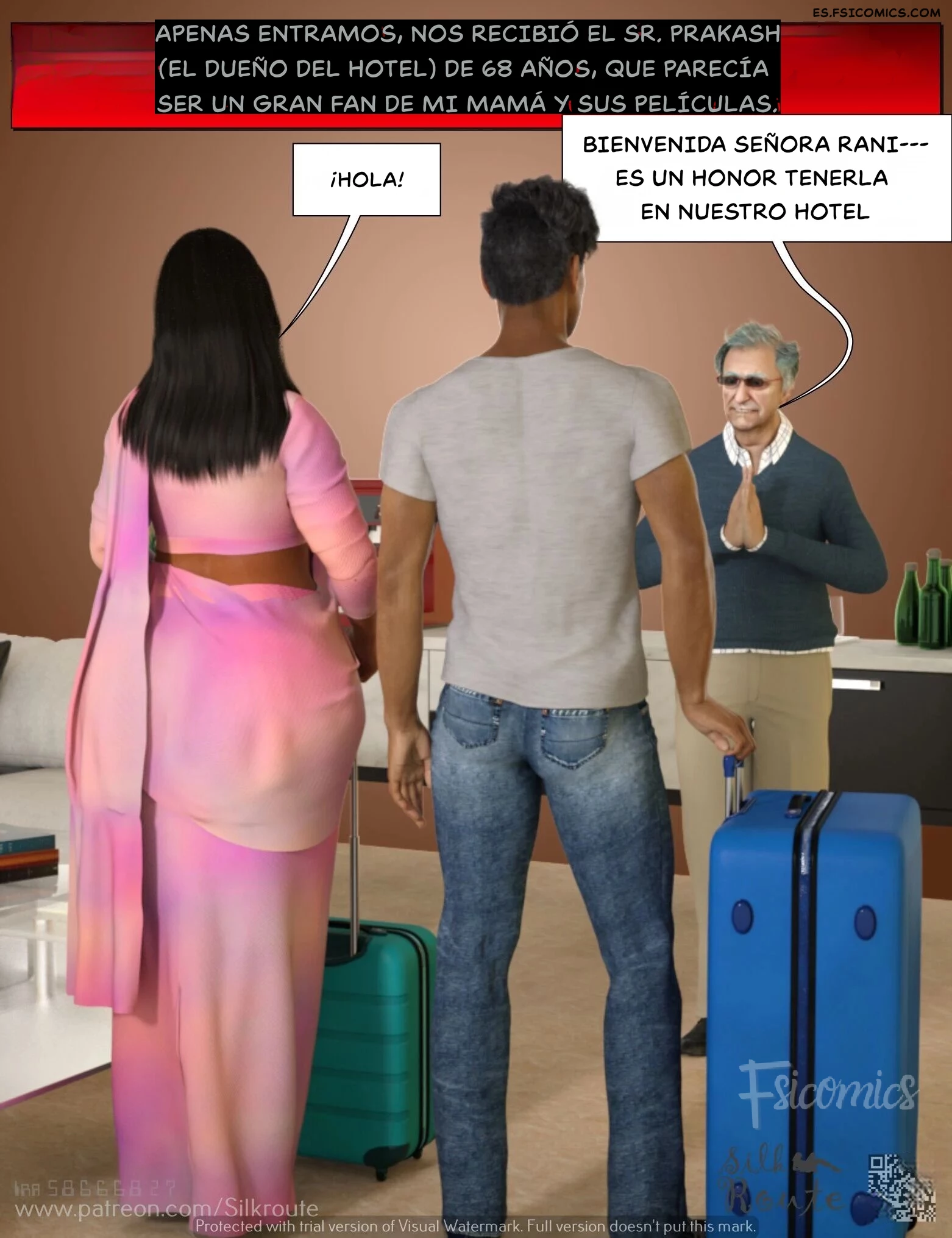 Rani Aunty Capítulo 1 (Tía Rani) – Silk Route Ira Raman - 13 - FSI Comics rani aunty capitulo 1 silk route ira raman 013 - FSI Comics