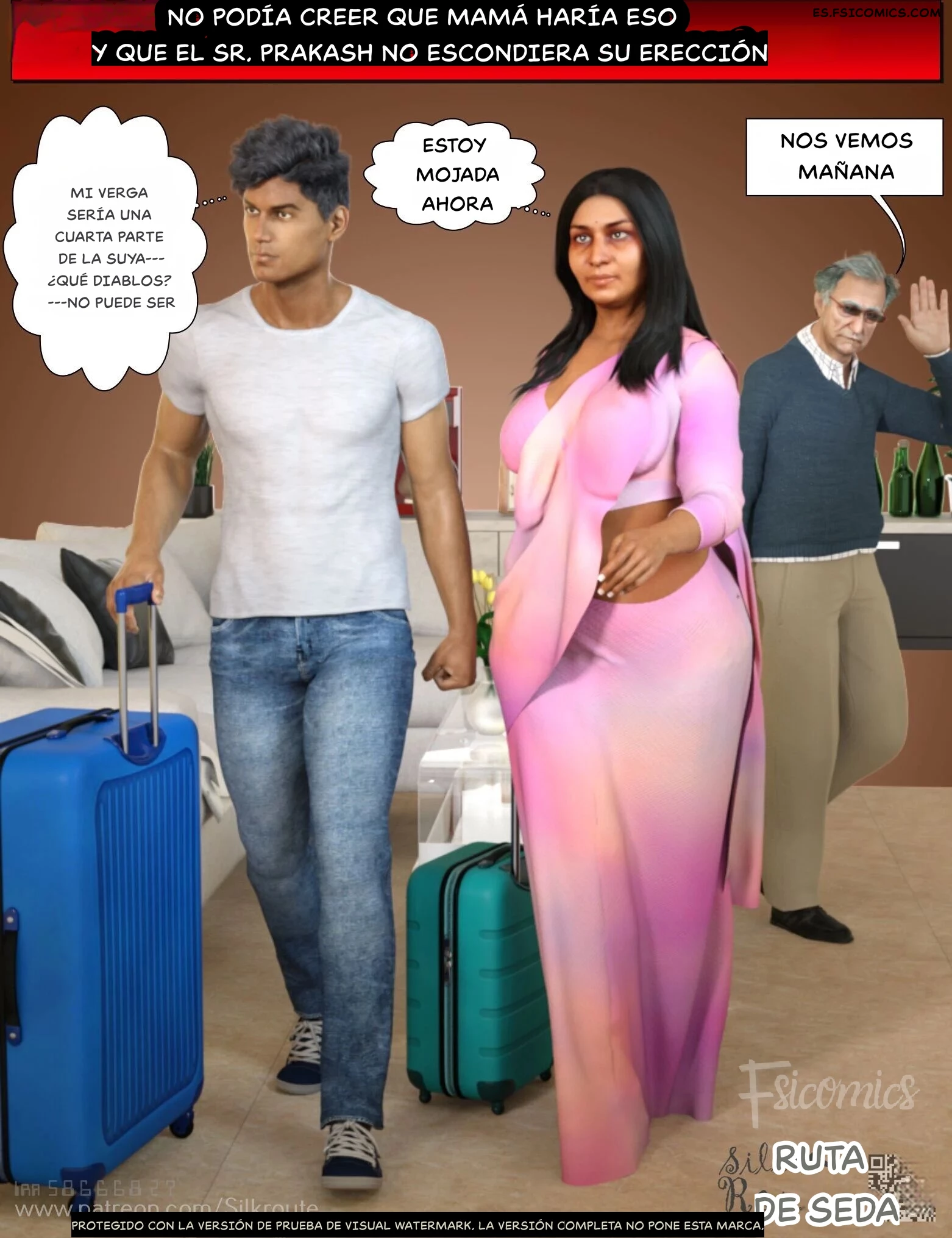 Rani Aunty Capítulo 1 (Tía Rani) – Silk Route Ira Raman - 22 - FSI Comics rani aunty capitulo 1 silk route ira raman 022 - FSI Comics