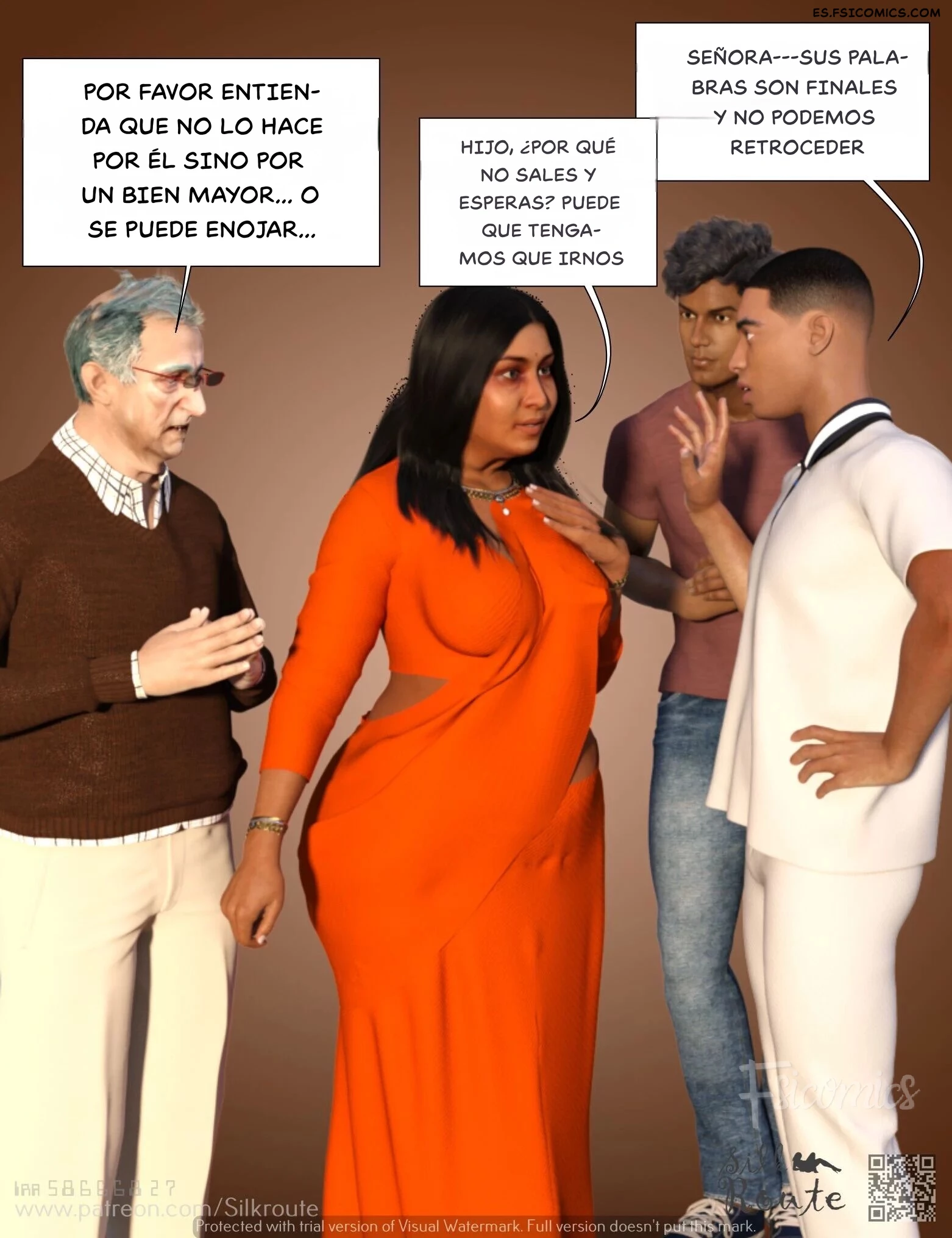 Rani Aunty Capítulo 1 (Tía Rani) – Silk Route Ira Raman - 42 - FSI Comics rani aunty capitulo 1 silk route ira raman 042 - FSI Comics