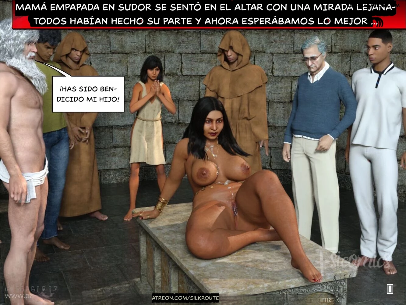 Rani Aunty Capítulo 2 (Tía Rani) – Silk Route Ira Raman - 68 - FSI Comics rani aunty capitulo 2 silk route ira raman 068 - FSI Comics