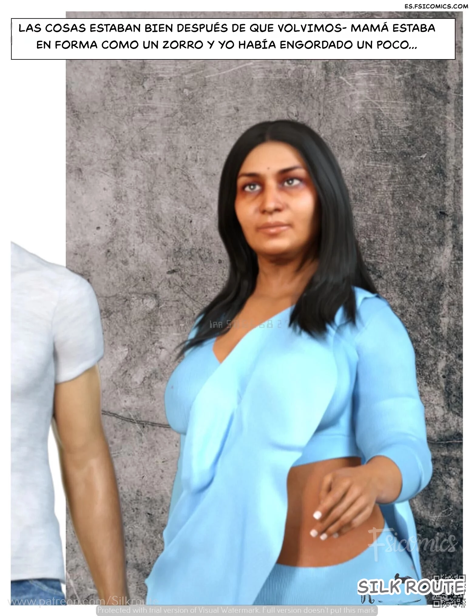 rani aunty capitulo 3 tia rani silk route ira raman 002 - FSI Comics