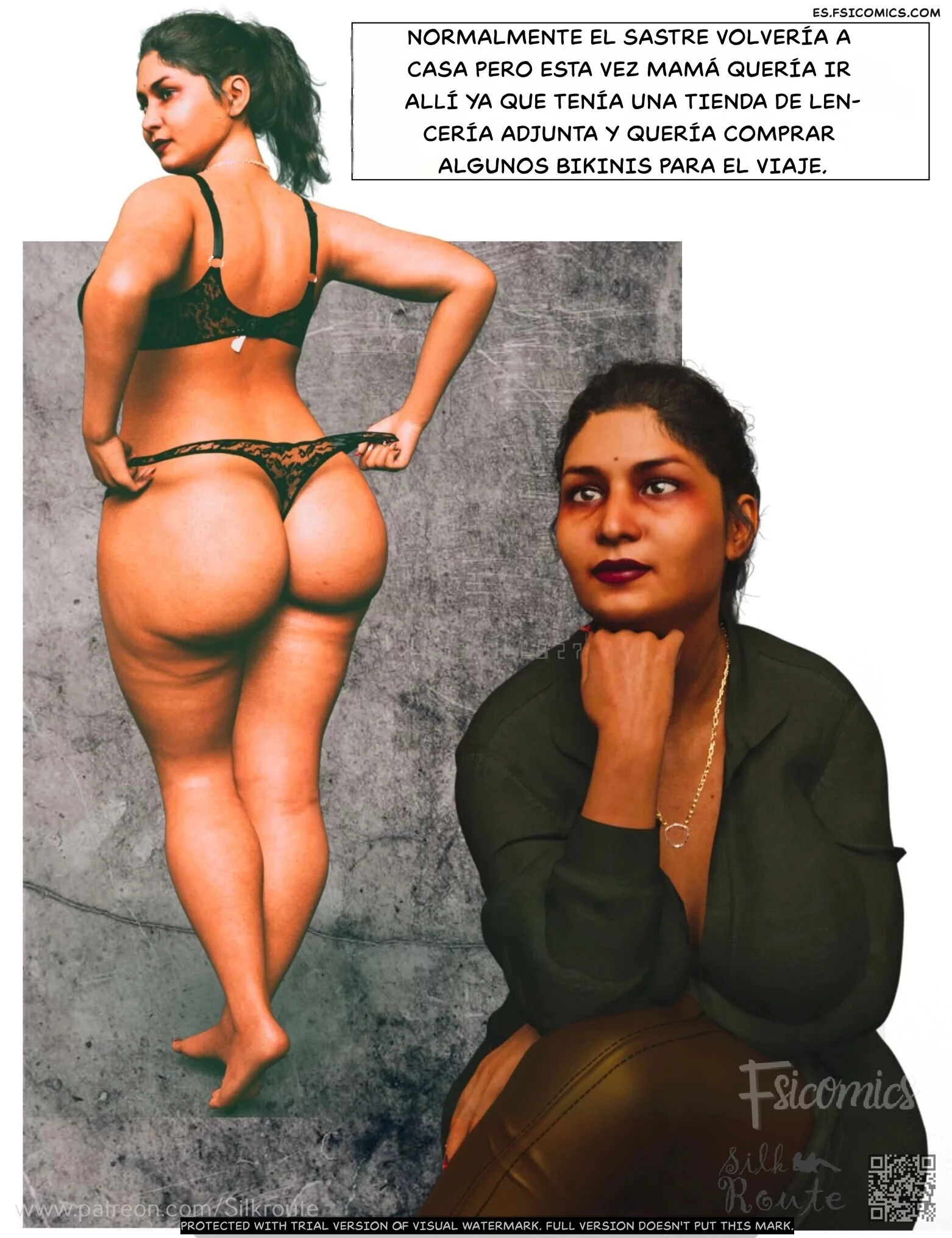 rani aunty capitulo 3 tia rani silk route ira raman 006 - FSI Comics