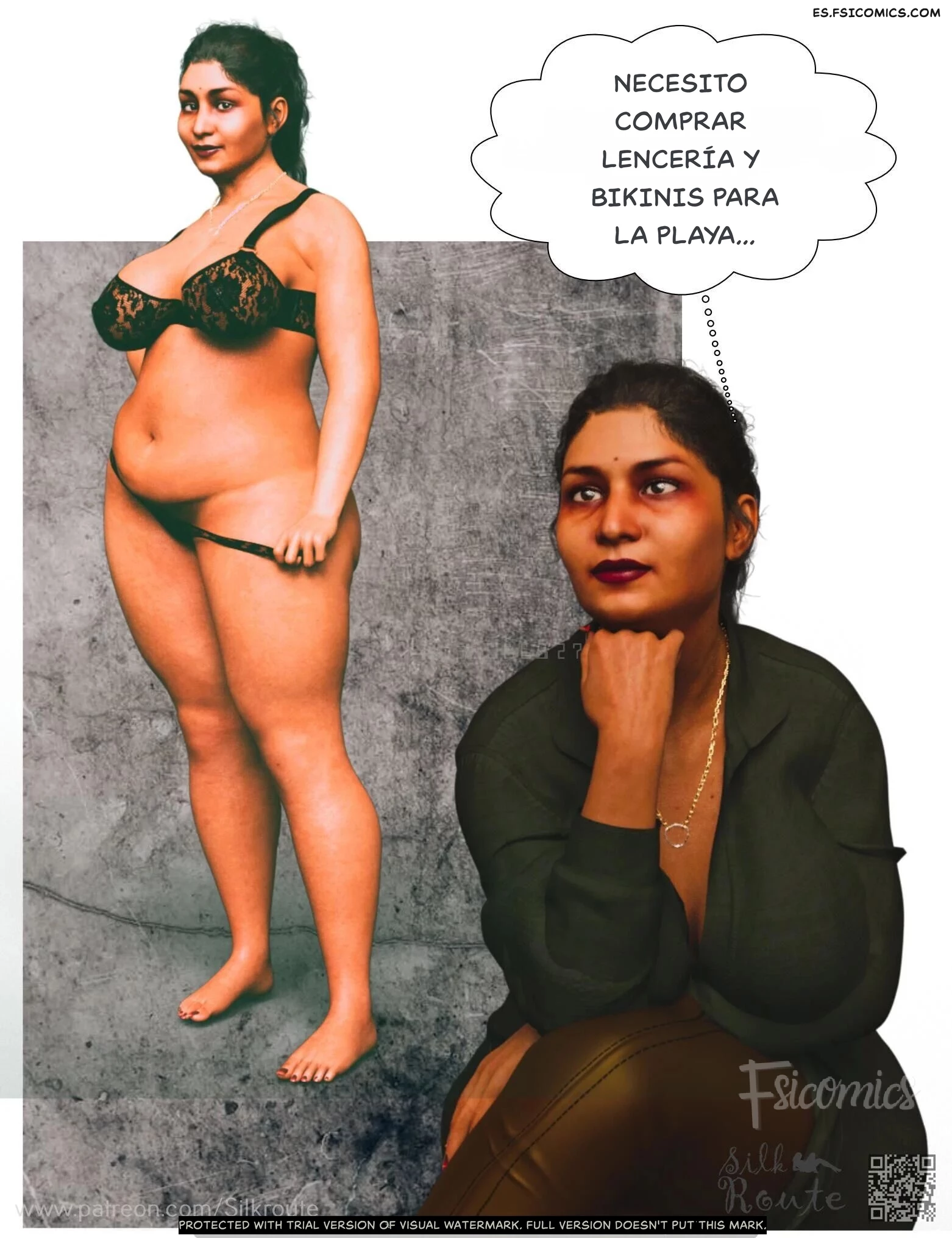 rani aunty capitulo 3 tia rani silk route ira raman 007 - FSI Comics