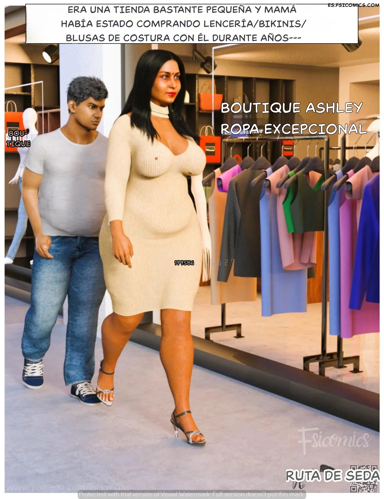 rani aunty capitulo 3 tia rani silk route ira raman 009 - FSI Comics