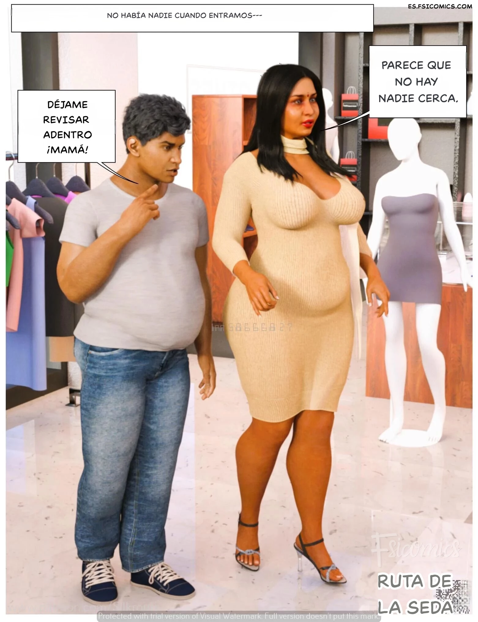 rani aunty capitulo 3 tia rani silk route ira raman 010 - FSI Comics