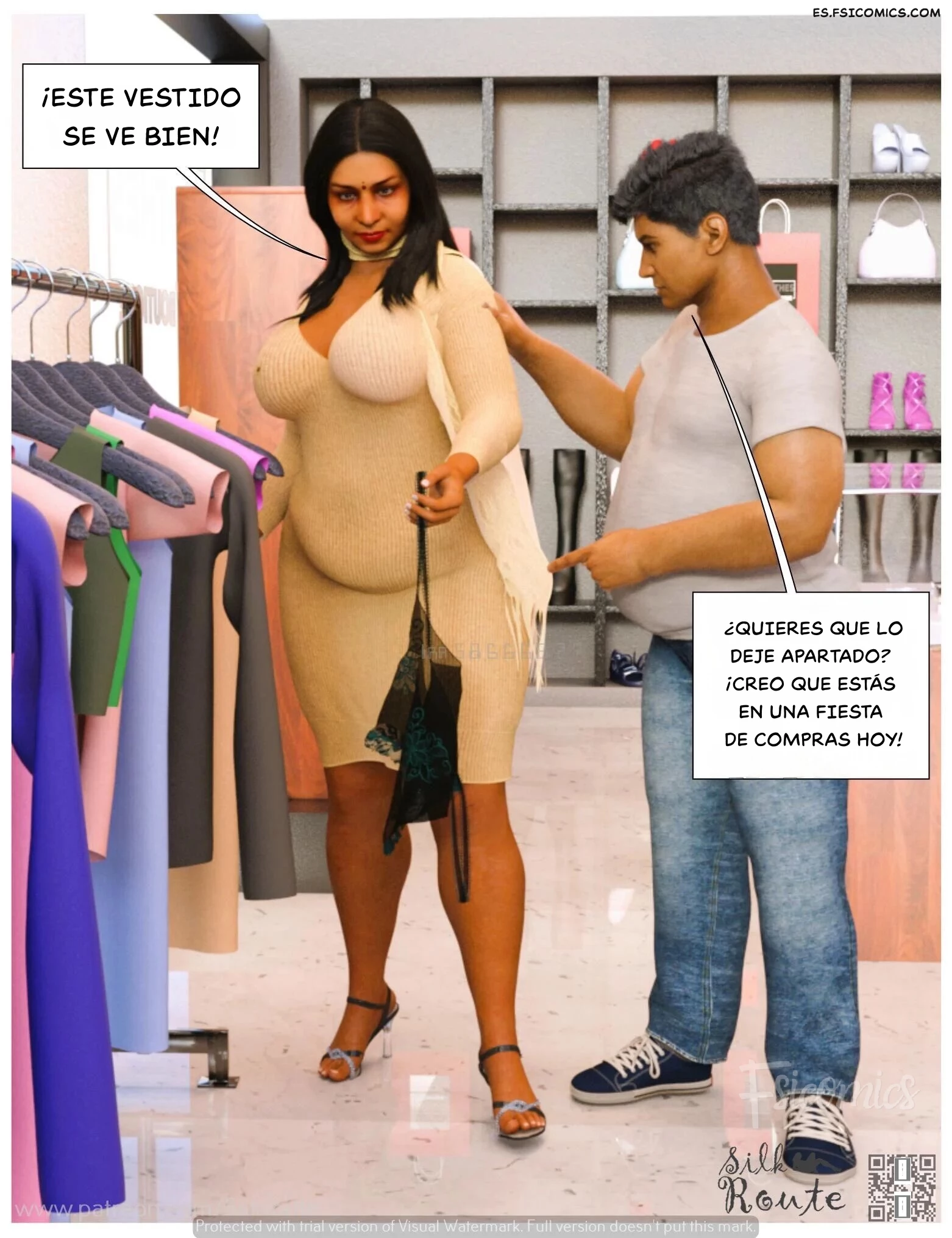 rani aunty capitulo 3 tia rani silk route ira raman 012 - FSI Comics