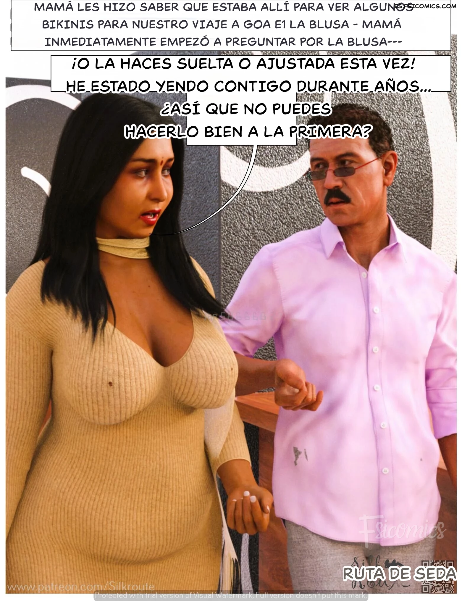 rani aunty capitulo 3 tia rani silk route ira raman 016 - FSI Comics