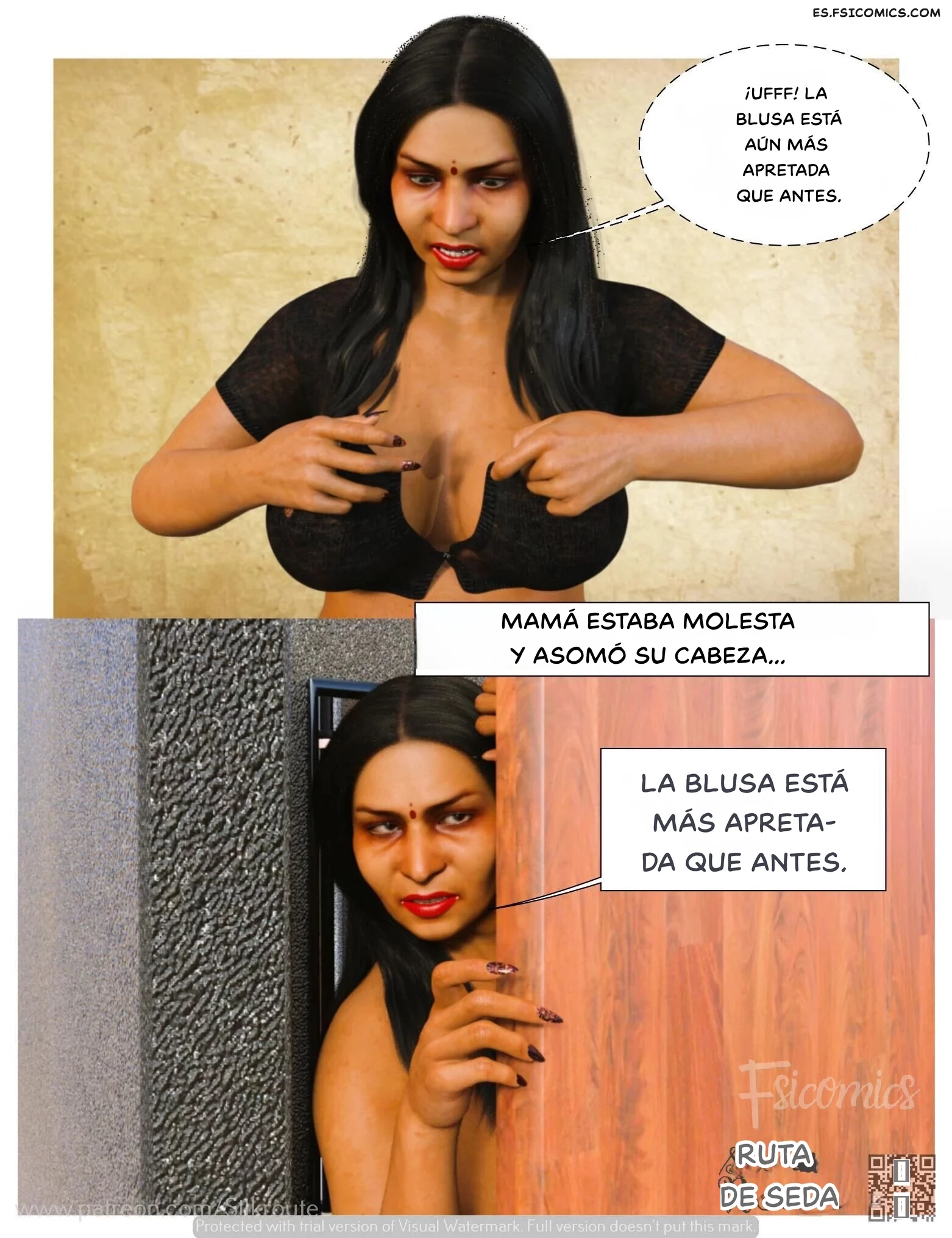 rani aunty capitulo 3 tia rani silk route ira raman 020 - FSI Comics