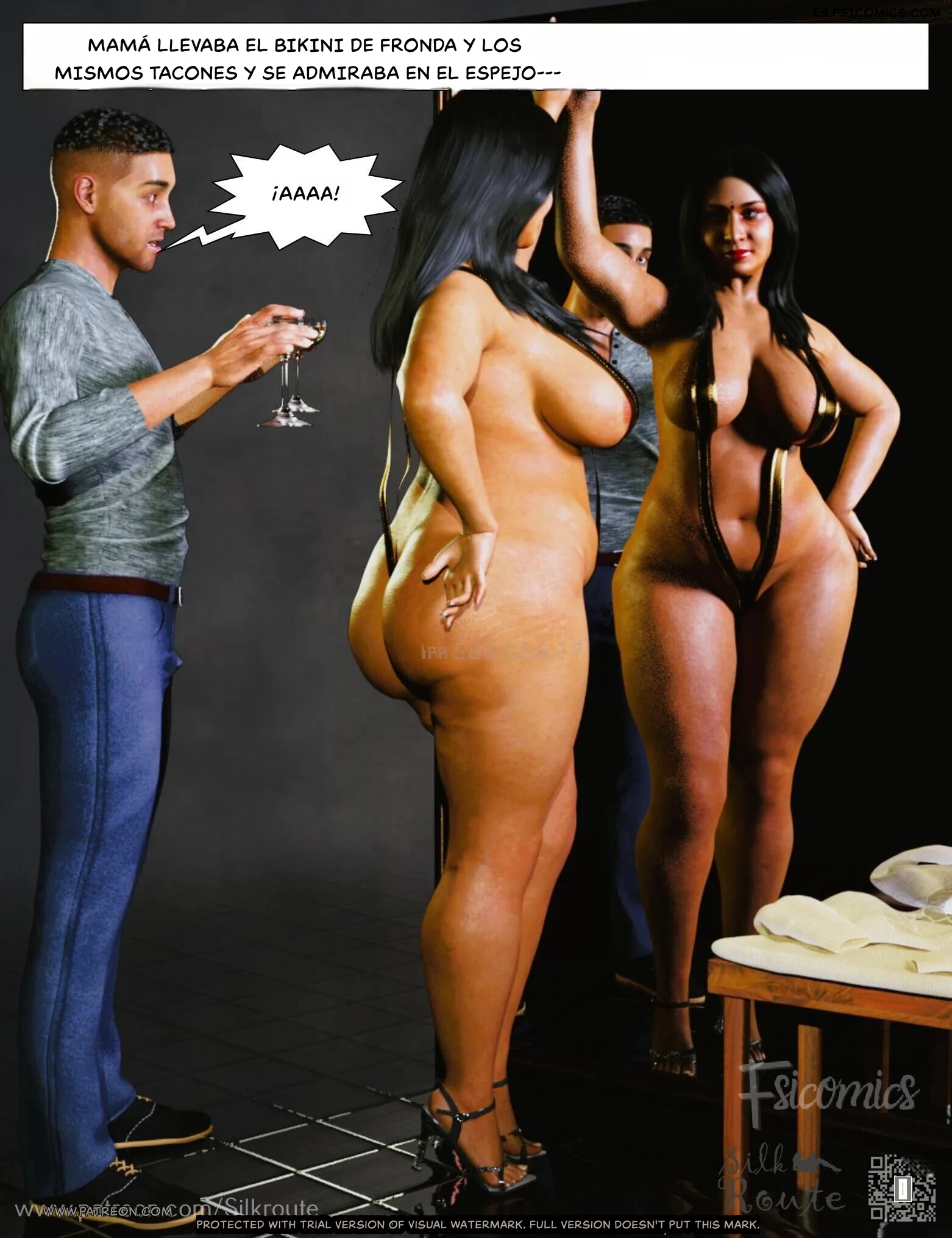 rani aunty capitulo 3 tia rani silk route ira raman 046 - FSI Comics