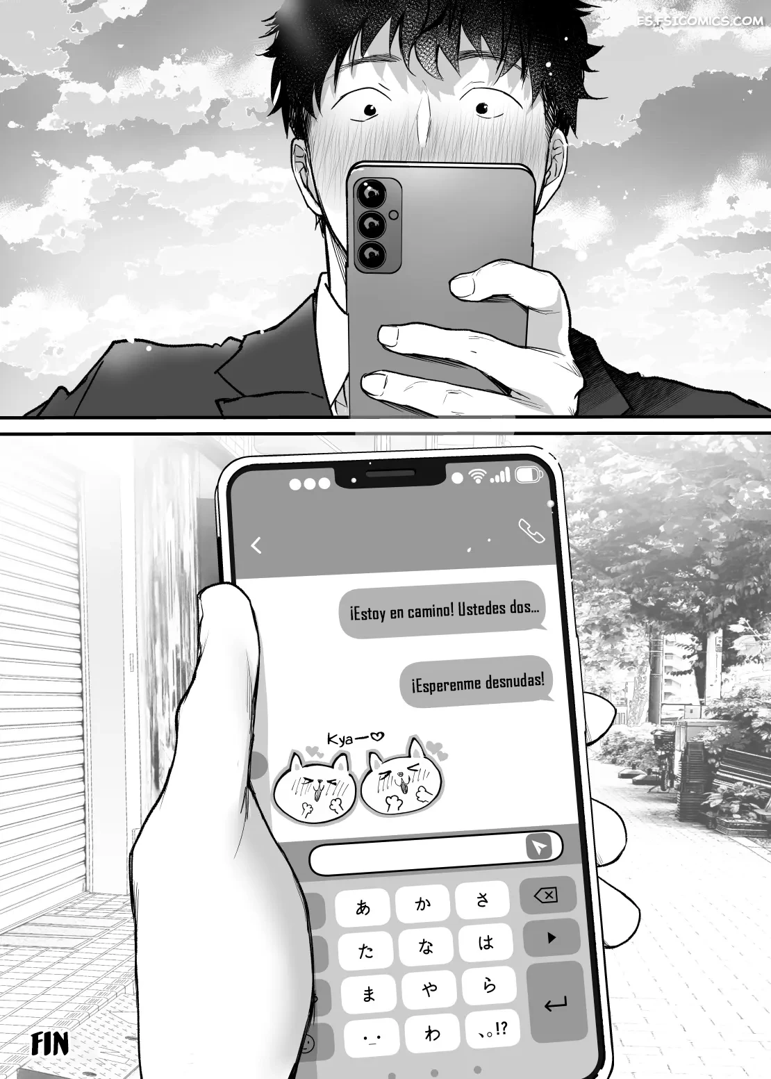 sex closet capitulo 4 en el bano de mi casa con una chica gal misaoka 026 - FSI Comics