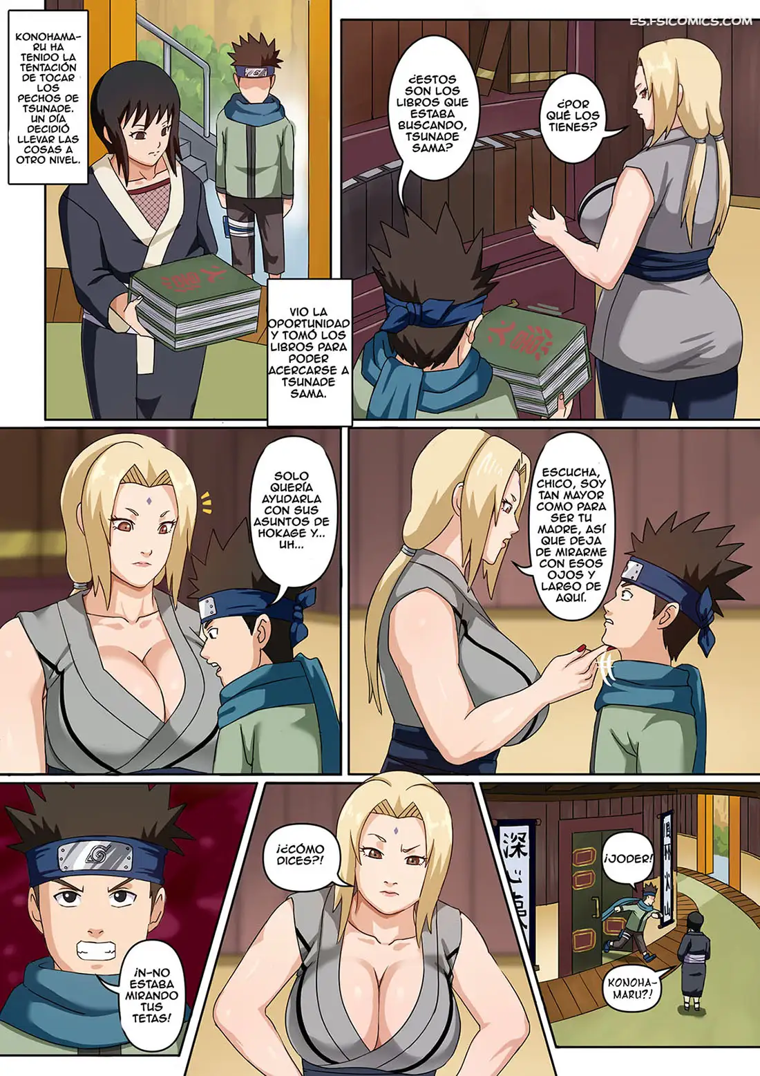 tsunade especial training pink pawg 002 - FSI Comics