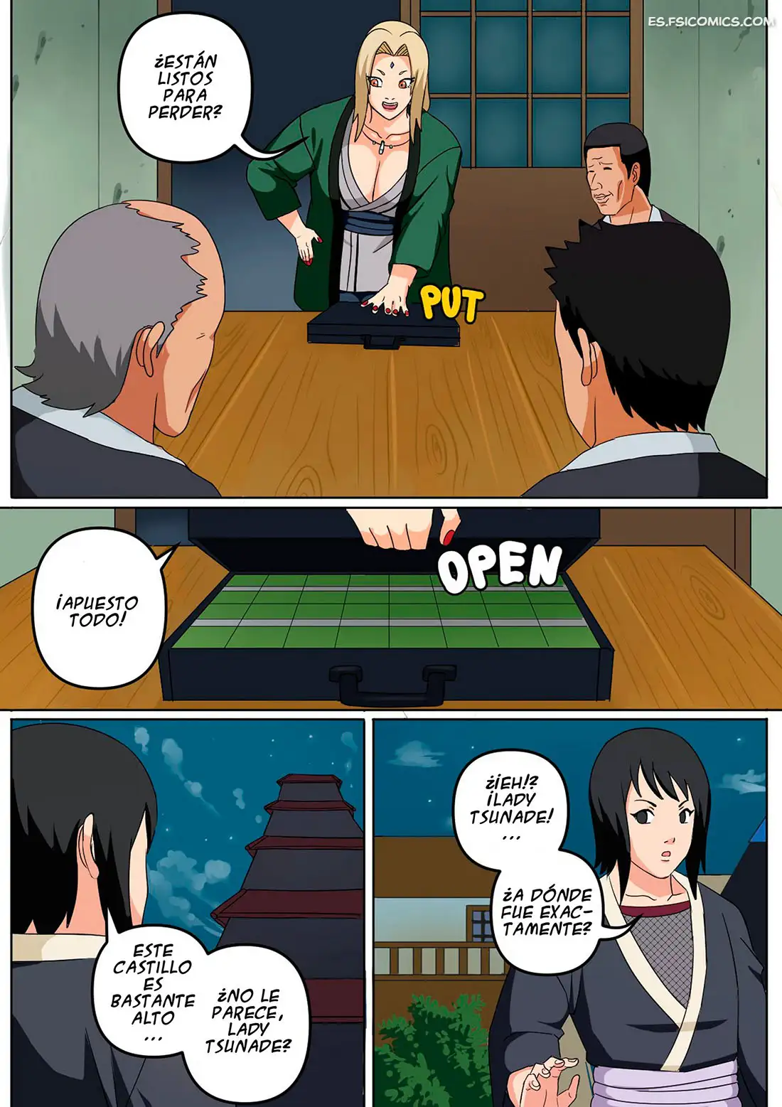 tsunade ino double trouble pink pawg 002 - FSI Comics