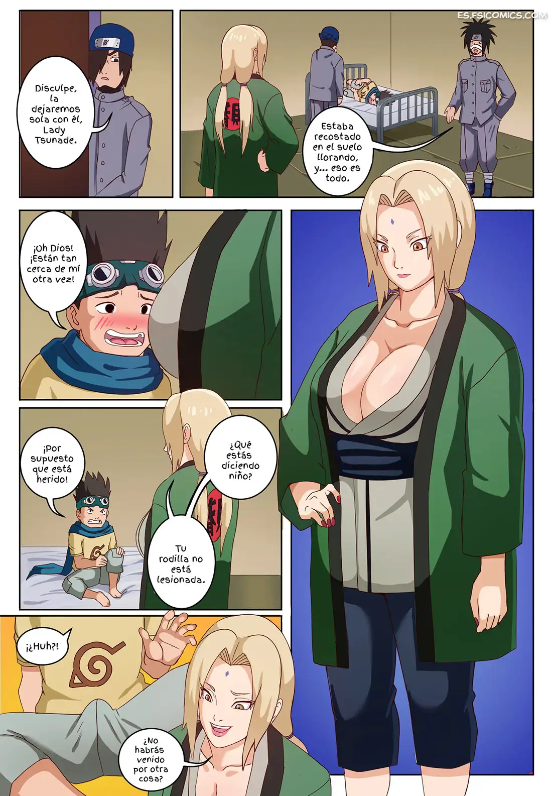 tsunade x konohamaru pink pawg 003 - FSI Comics