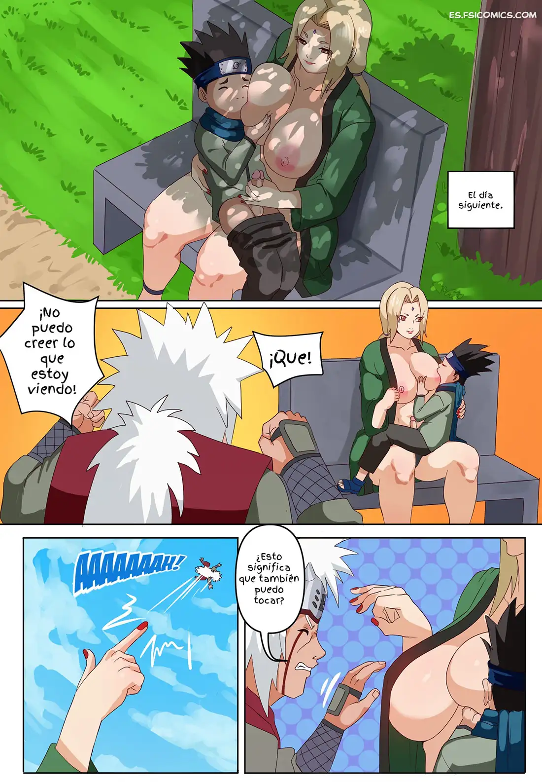 tsunade x konohamaru pink pawg 033 - FSI Comics
