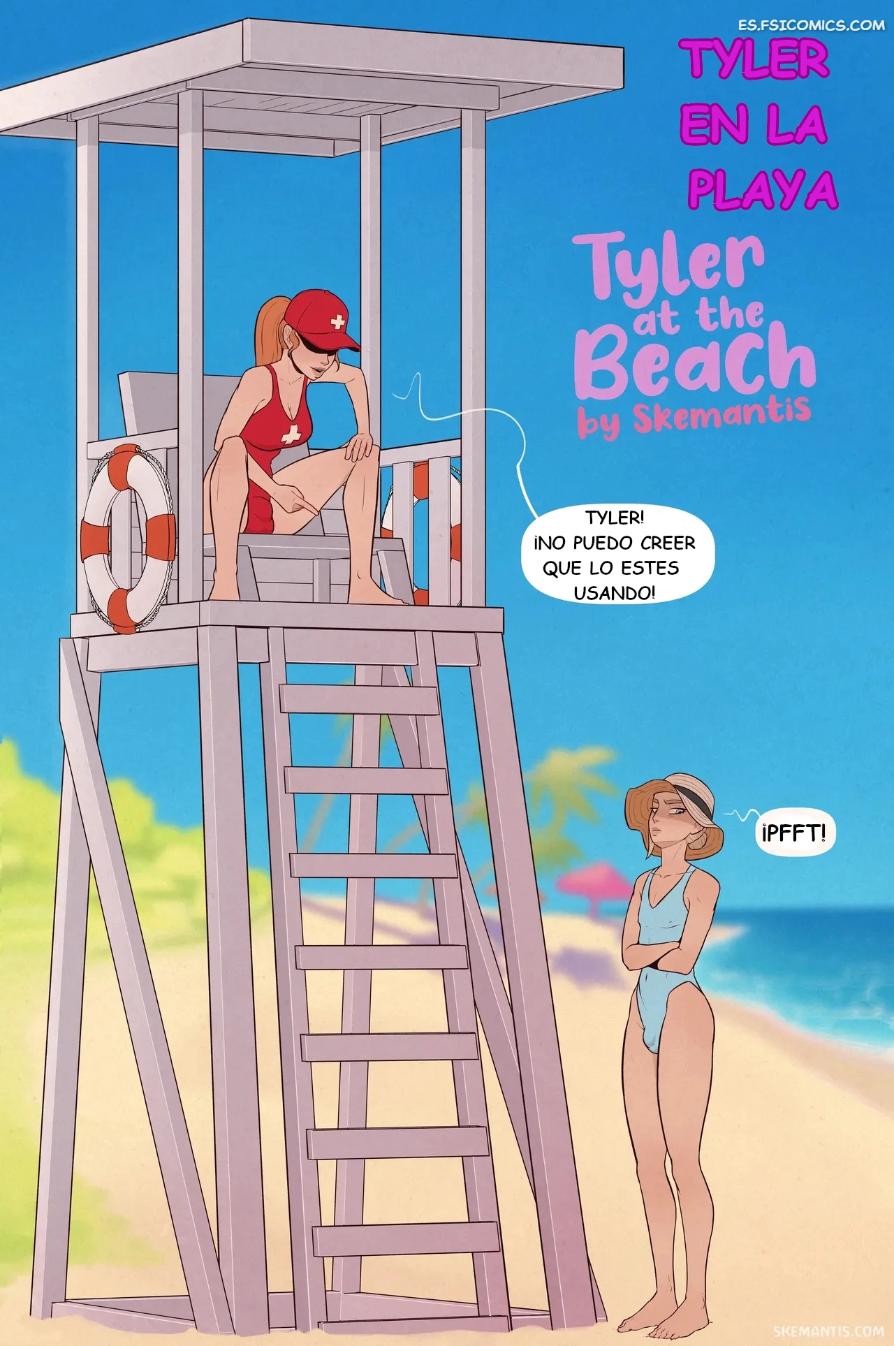 tyler en la playa skemantis 001 - FSI Comics